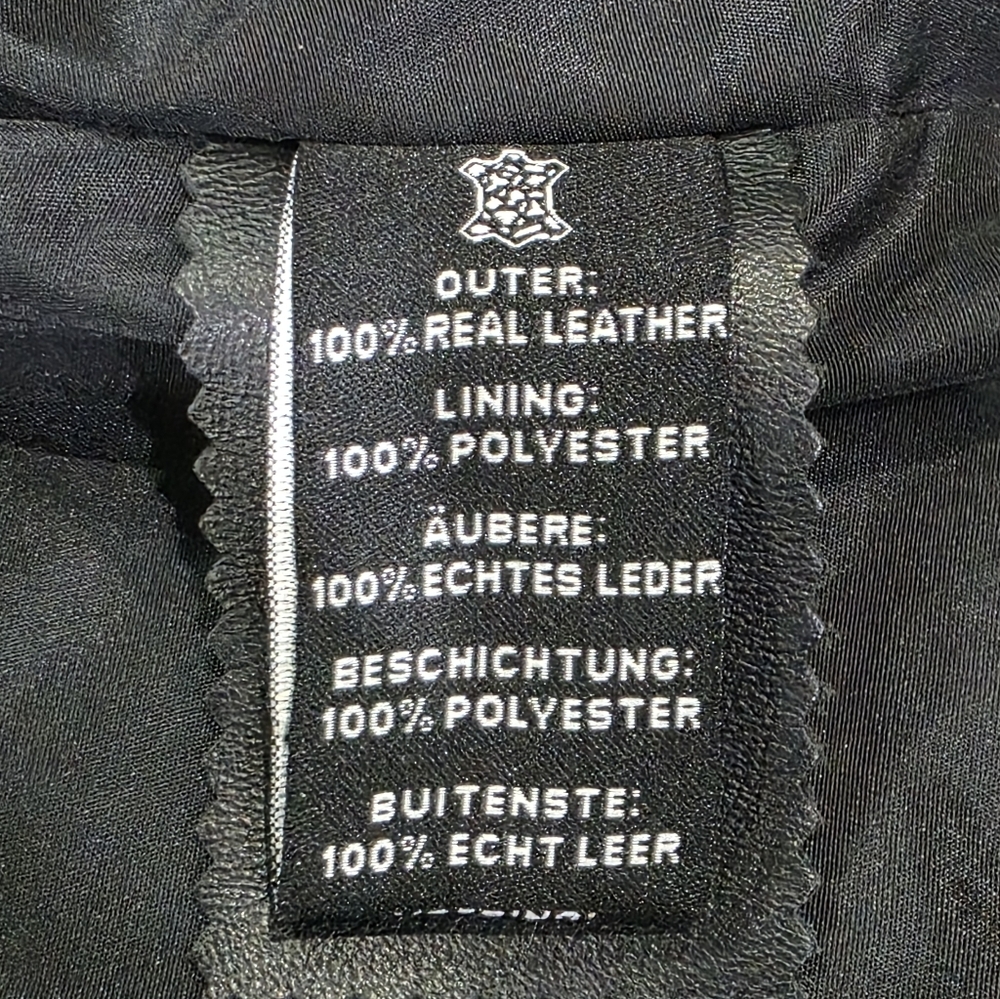 NWT Kandis Black 3/4 Length 100% Lambskin Leather Car Coat/Jacket. XL - Picture 8 of 13